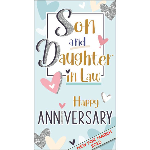 Picture of SON AND DAUGHTER IN LAW HAPPY ANNIVERSARY